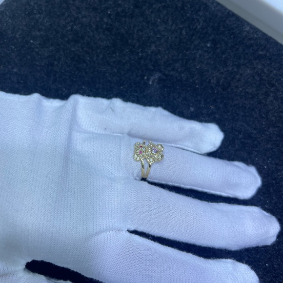14kt gold teddy bear ring!! Size 7 - Picture 3 of 6